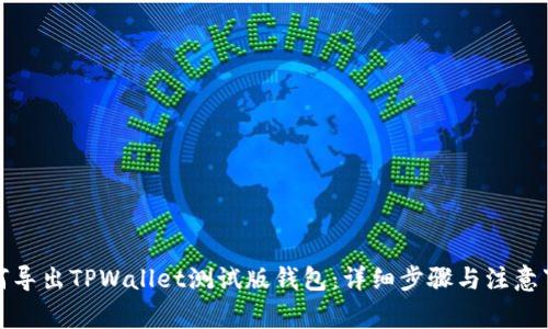 如何导出TPWallet测试版钱包：详细步骤与注意事项