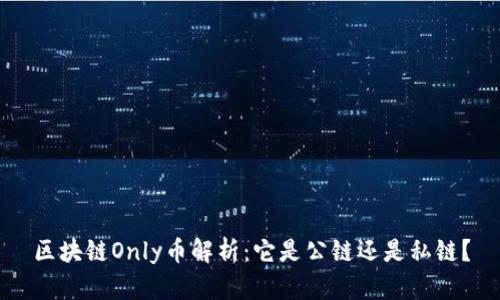 区块链Only币解析：它是公链还是私链？