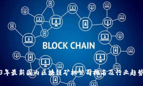 2023年最新国内区块链矿机公司排名及行业趋势分析